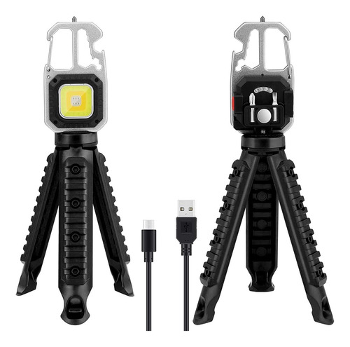 Linterna Led Llavero Multiherramientas Iluminacion Y Tripie