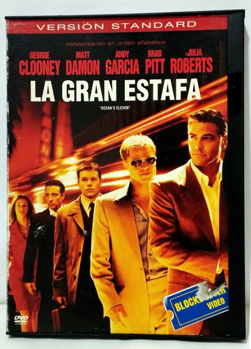 Dvd La Gran Estafa - Steven Soderbergh 2001 Ocean's Eleven