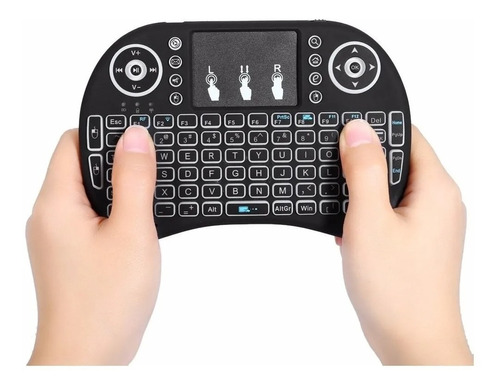 Teclado Mini Bluetooth Inalámbrico Para Smart Android Tv 