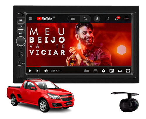 Central Multimidia Mp5 Slim Chevrolet Montana 2020 2021
