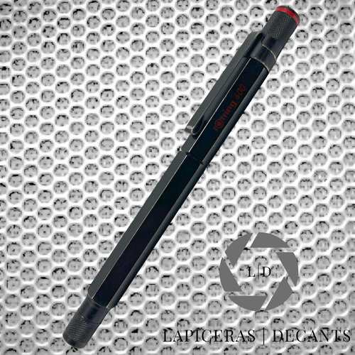 Lapicera Pluma Fuente Rotring 600 Clásica Negra