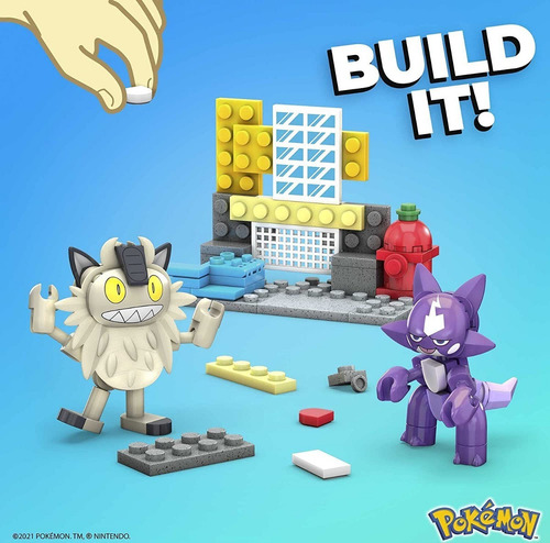 Mega Construx Pokémon, Toxel Vs. Meowth De Galar
