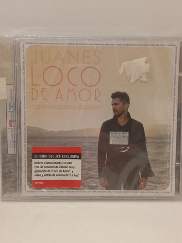 Juanes Loco De Amor Cd Y Dvd Deluxe Edition Nuevo