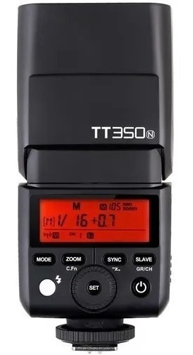 Imagem 1 de 3 de Flash Godox P/ Nikon Tt350 N 12x S/juros