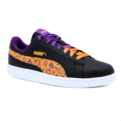 Tenis Puma Día De Muertos Para Hombre Smash Up Negro 23and