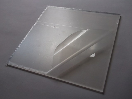 Placa Simil Acrilico Transparente Visor  20cm X 30cm X 2mm