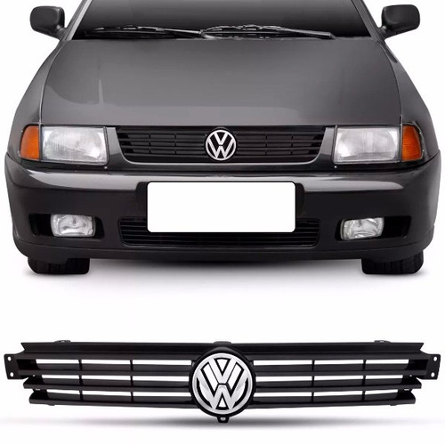 Grade Dianteira Polo Classic 1998 1999 2000 + Emblema Vw