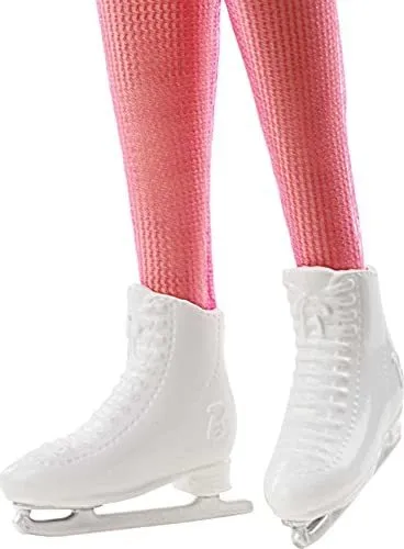 Muñeca Morena De Barbie, Patinadora Sobre Hielo, Para Deport