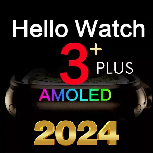 Hello Watch 3 Plus Amoled 4gb 49mm Bisel Titanio 2024