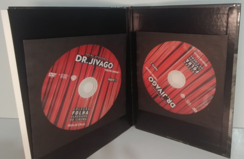 Coleção Folha Clássicos Do Cinema Livro/dvd - Dr Jivago (Usado)