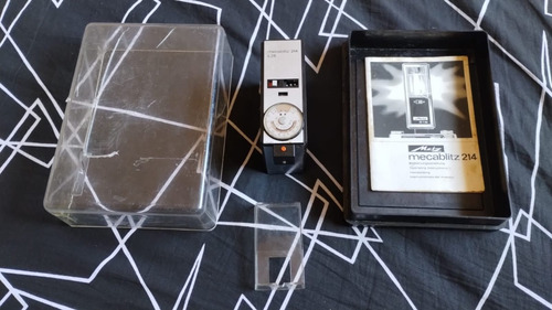 Flash Metz Antigo Mecablitz 214 No Estado #av (Usado)