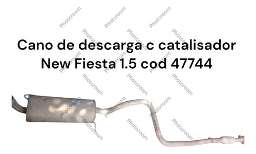 Cano De Descarga C Catalisador New Fiesta 1.5 Cod 47744 (Usado)