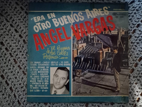 Vinilo El Ruiseñor De Las Calles Porteñas - Angel Vargas