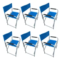 Comprar 6 Sillas Plegable Reforzada 120 Kg Plegable De Segunda Playa