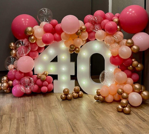 Revelación De Género. Letras Gigantes. Decoraciones Y Much +