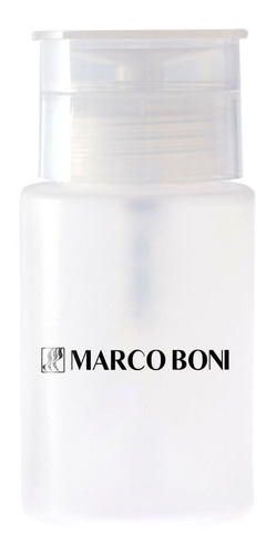 Frasco De Plástico Porta Acetona Pequeno 80 Ml Marco Boni