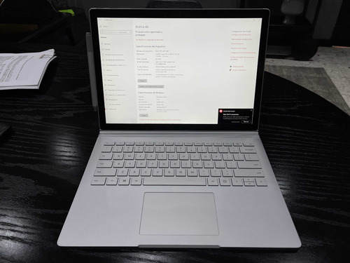 Microsoft Surface Book 2 512gb 16gb Ram Intel I7- 8th Gen (Usado)