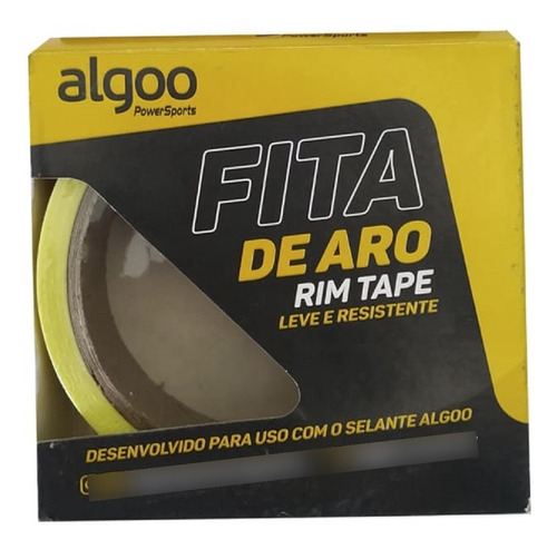 Fita De Aro Tubeless Algoo Rim Tape 21mm X 11 Metros Rolo