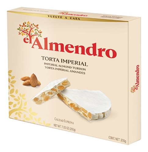 El Almendro Torta Turron Duro 200 Gr