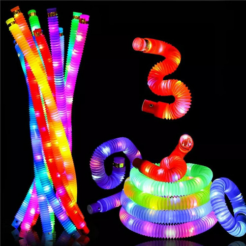 De Kit 6 Poptube Fidget Toys Pop It Fun Sensory With