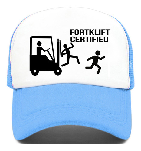 Gorra Trucker Forklift Certified Run