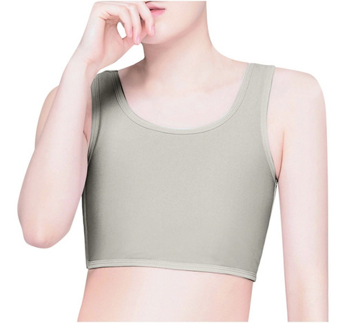 Chaleco Sin Mangas X Compression Chest Binder Para Mujer