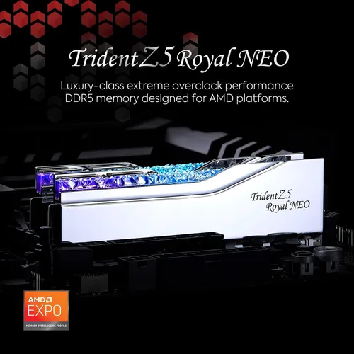 Memoria G.skill Trident Z5 Royal Neo (2x16gb) 6400mt/s Ddr5