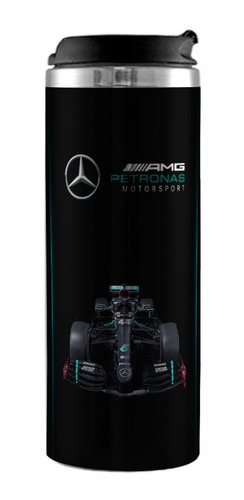 Termo Acero Formula 1 Mercedes Amg Petronas Personalizable