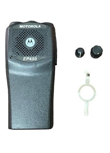 Carcasa De Remplazo Para Radio Motorola Ep450 + Perillas 