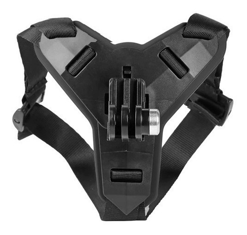 Imagen 3 de 10 de Soporte Mentonera Menton Frontal Casco Motos Gopro Y Similar
