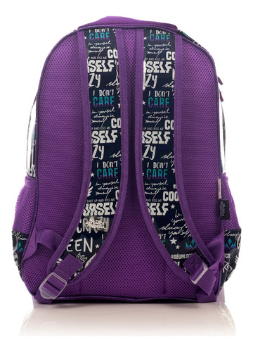 Mochila Escolar Primaria Niña Platica Polinesia 0062