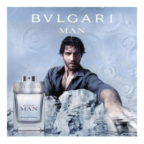 Eau De Parfum Man Rain Essence De Bvlgari Para Hombre, 100 M