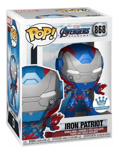 Funko Pop Iron Patriot Exclusivo Funko Shop Ironman