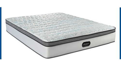 Colchon Simmons Beautyrest Silver 2 Plazas 190 X 140