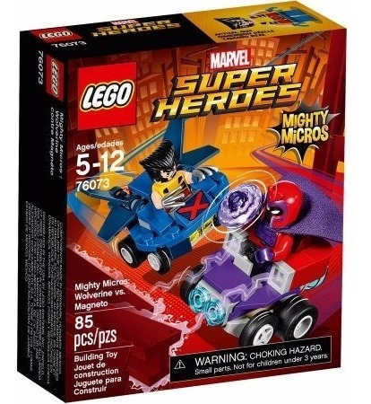 Lego 76073 Super Heroes Wolverine Vs Magneto Mundo Manias
