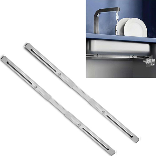 Soportes Ajustables De Acero Inoxidable Para Fregadero (28-3