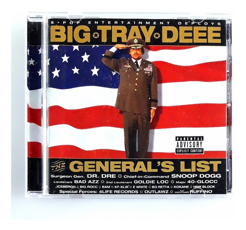 Cd  Oka Big Tray Deee General's List Hip Hop Como Nuevo  (Reacondicionado)