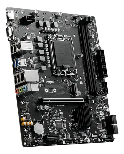 Placa-mãe Msi Pro B760m-e Ddr4 Lga 1700 2x Ddr4 1x M.2 Pcie