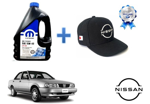 Garrafa Aceite Mopar + Gorra Nissan Tsuru 1992 A 2017