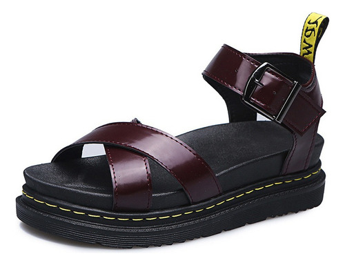 Moda Sandalias Dama De Plataforma De Cuña Huaraches Mujer