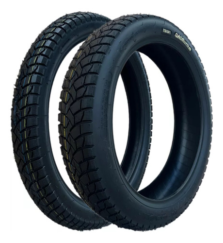 Llantas City Road 90/90-19 + 110/90-17 Italika Original