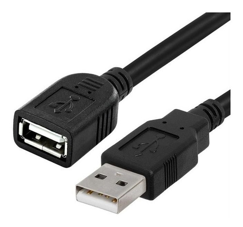 Cable Extension Usb 2.0 1.8 M. Macho Hembra Marca Nycetek