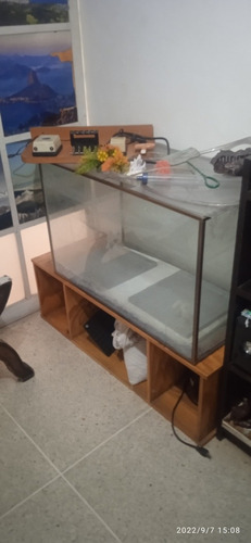 Vendo Acuario Grande De 160 Litros De Agua (Usado)