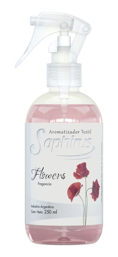 Aromatizador Textil Saphirus Fragancia Flowers Pack 24 Unid.