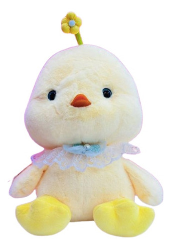  Peluche Pollo Pollito Flor 40 Cm