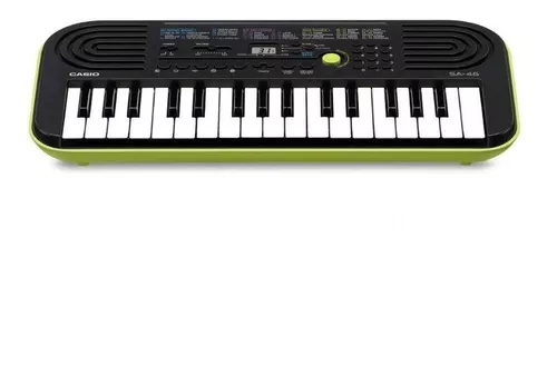 Teclado Infantil Casio SA-46 para Estudantes e Iniciantes - Koala Music