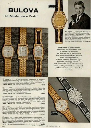 Reloj Bulova Vintage Art Deco Mecanico