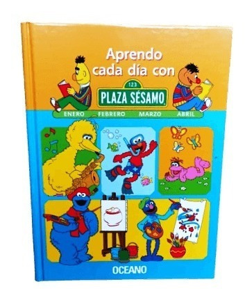 Libro Infantil Aprendo Cada Día Con Plaza Sésamo 3 Tomos