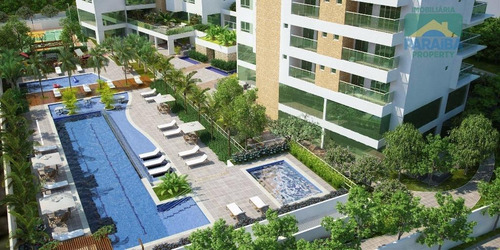 Imagem 2 de 15 de Apartamento Residencial À Venda, Altiplano Cabo Branco, João Pessoa - Ap0627 - Ap0627