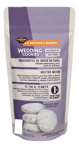 Galletas Espolvoreadas La Monarca Bakery 453g Mantequilla